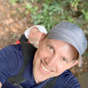 Johan Vallstrand selfie